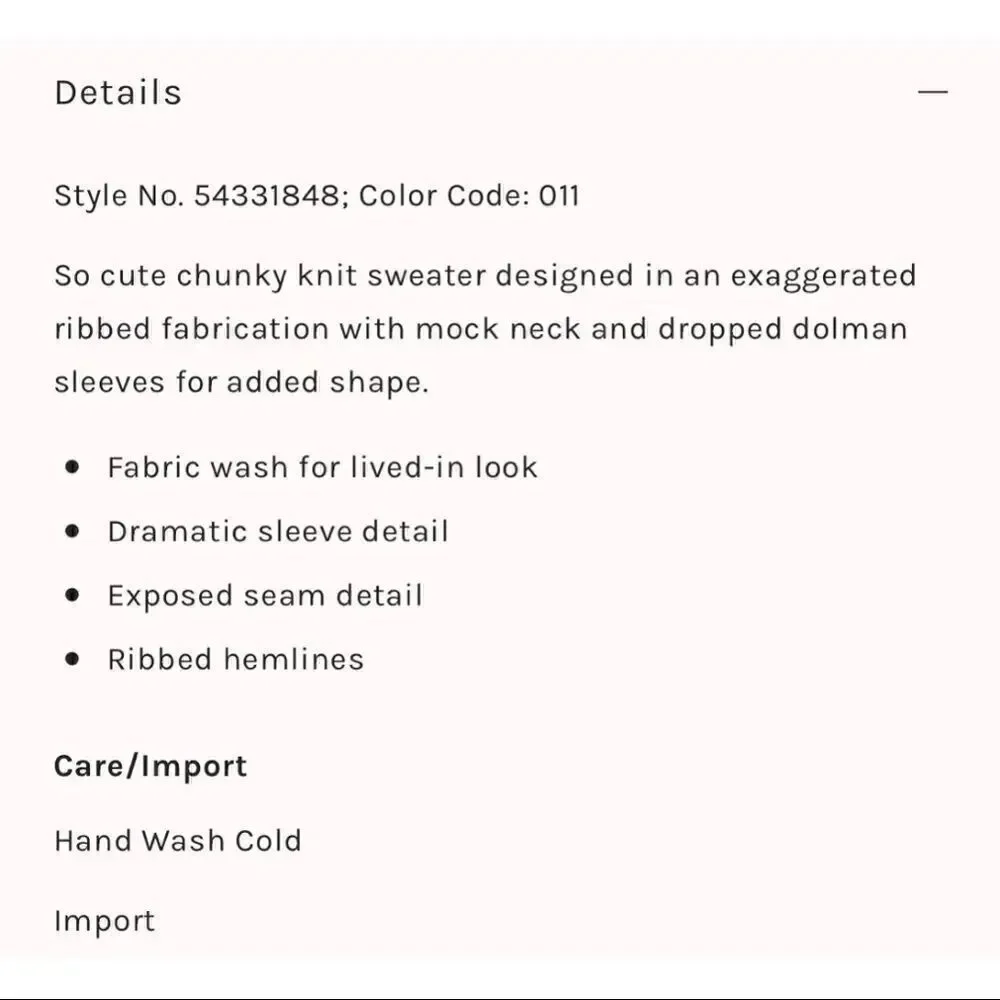 Free People | Sweetheart Mock Neck Sweater
